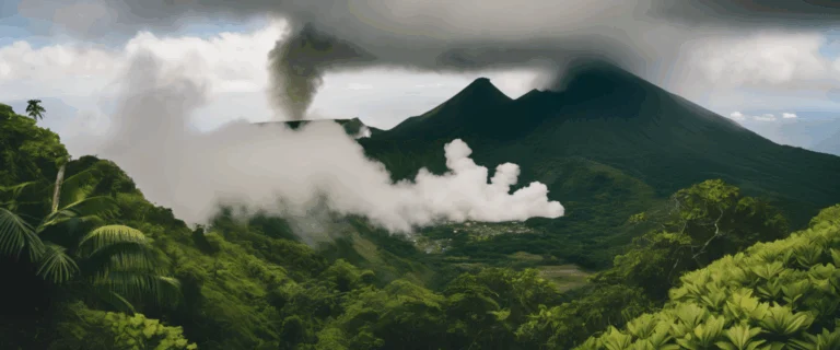 Soufrière de Guadeloupe : l’histoire fascinante du volcan actif
