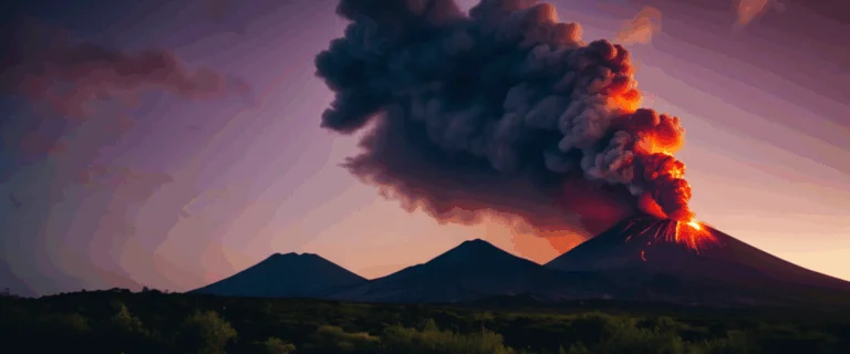 Origine du nom strombolien : les explosions régulières du volcan Stromboli